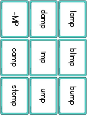 Preview of Word cards, Set 2 - M and N