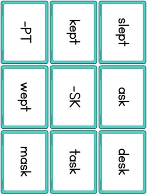 Final Consonant Blends
