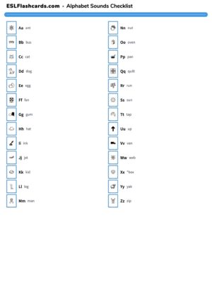 Preview of Checklist