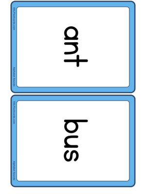 Preview of Word cards, Medium