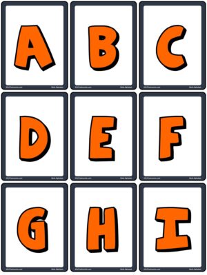 Bold Alphabet