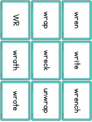 Consonant Digraphs