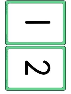 Preview of Numbers only, Medium