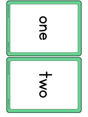 Preview of Word cards, Medium