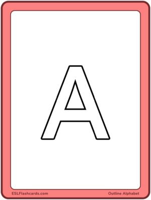 Preview of Large, uppercase