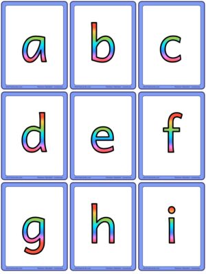 Preview of Small, lowercase