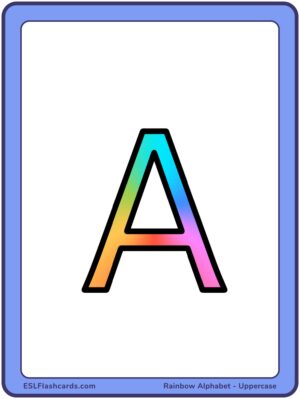 Preview of Large, uppercase