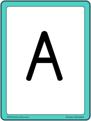 Preview of Large, uppercase