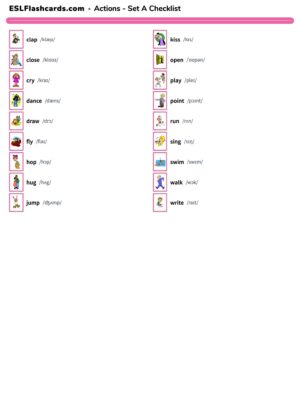 Preview of Checklist