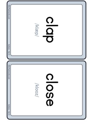 Preview of Words with IPA, Medium