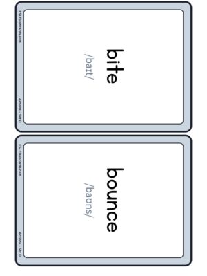 Preview of Words with IPA, Medium