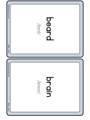 Preview of Words with IPA, Medium