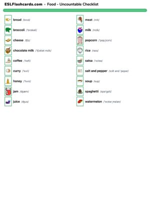 Preview of Checklist
