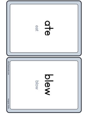 Preview of Words with base verb, Medium