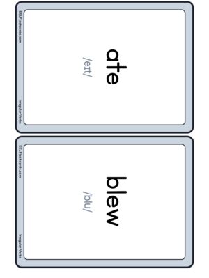 Preview of Words with IPA, Medium