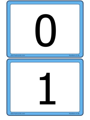 Preview of Numbers only, Medium, Solid