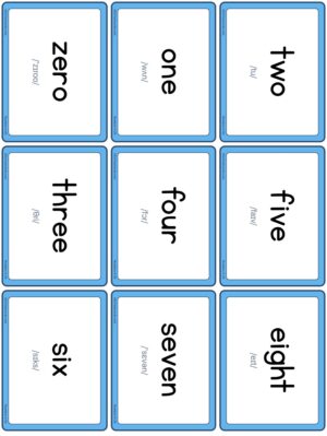 Preview of Words with IPA, Small, Solid