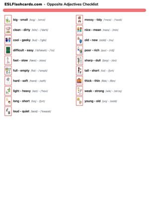 Preview of Checklist