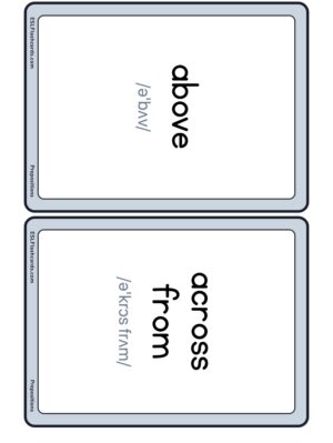 Preview of Words with IPA, Medium