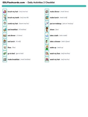 Preview of Checklist