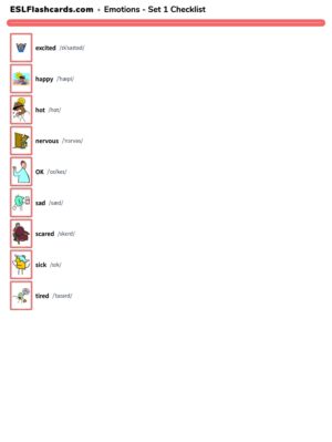 Preview of Checklist