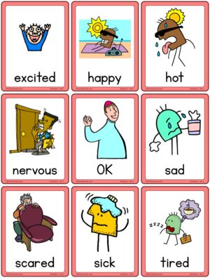 Emotions Flashcards for Children