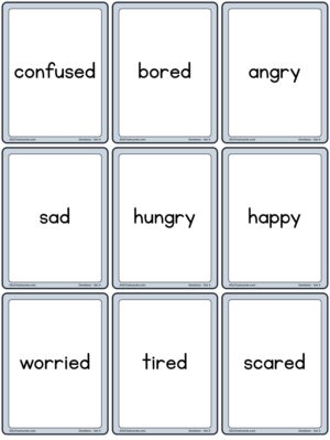 Preview of Words only, Small