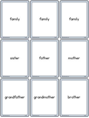 Preview of Words only, Small