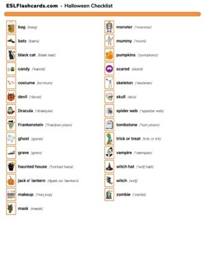 Preview of Checklist
