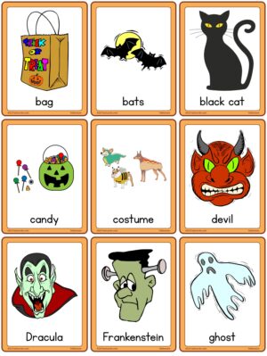 Halloween Flashcards