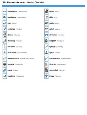Preview of Checklist