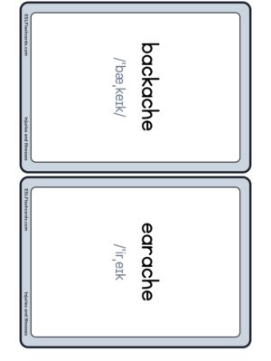 Preview of Words with IPA, Medium