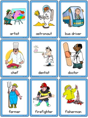 Jobs Flashcards - Set A