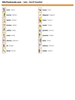 Preview of Checklist