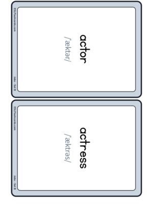 Preview of Words with IPA, Medium