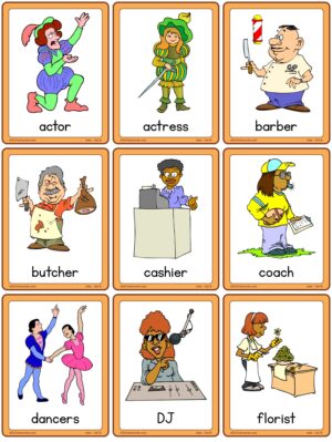 Jobs Flashcards - Set B