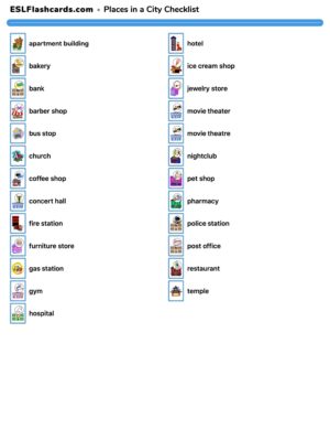 Preview of Checklist, American English