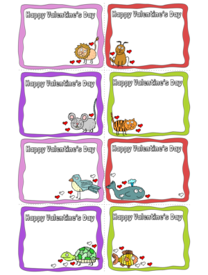 Printable Valentines