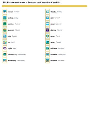 Preview of Checklist