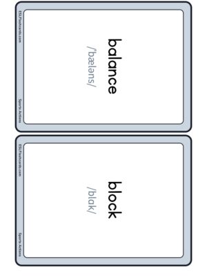 Preview of Words with IPA, Medium