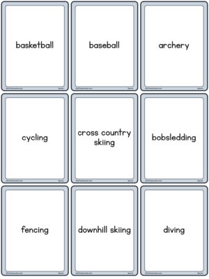 Preview of Words only, Small