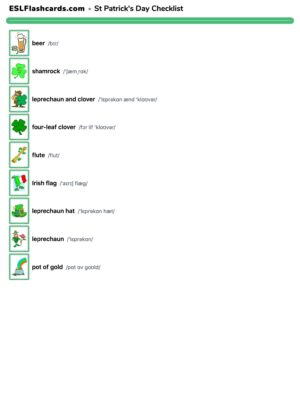 Preview of Checklist