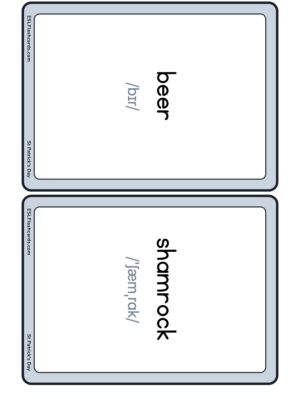 Preview of Words with IPA, Medium