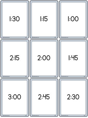 Preview of Digital time, Small