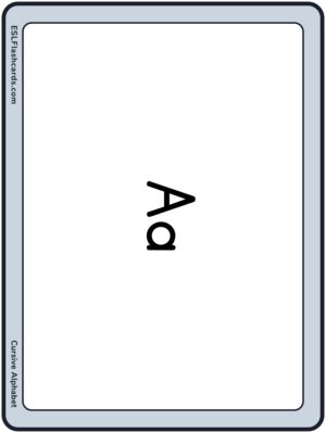 Preview of Print letters for verso, Large