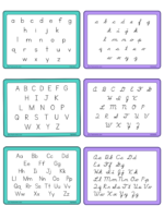 sample alphabet cards