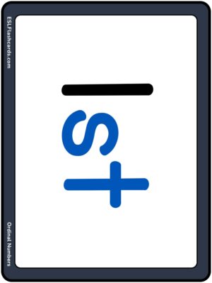 Preview of Numbers only, Large