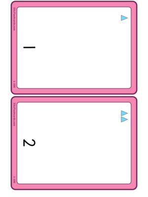 Preview of Images and numbers, Medium, 1 to 27