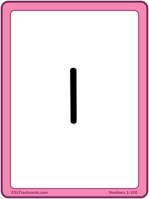 Preview of Numbers only, Large, 1 to 27