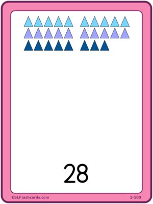 Preview of Images and numbers, Large, 28 to 54